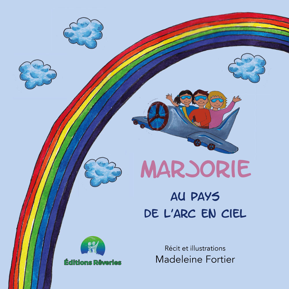 Couverture - Marjorie au pays de l’arc-en-ciel