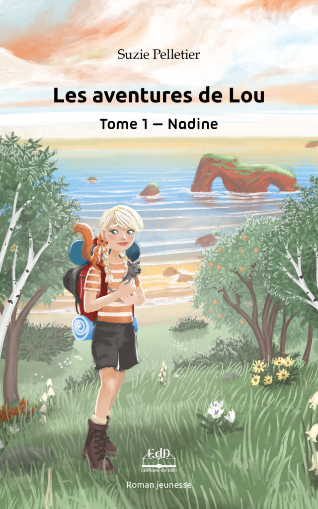 Couverture - Les aventures de Lou, tome 1 -Nadine